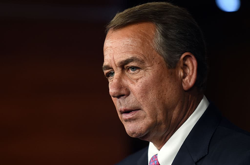 El republicano John Boehner asegura que el gobierno de Trump "ha sido un completo desastre"