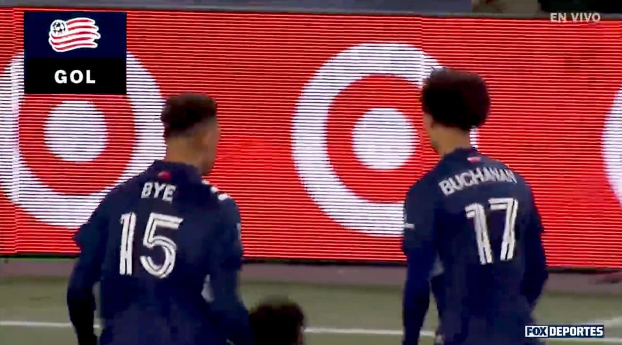 ¡Huele a penales! Buchanan fusila y pone el empate del Revolution al 118'