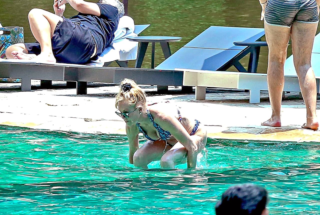 La actriz fue de invitada a la boda de Eva Longoria y Pepe Bastón.