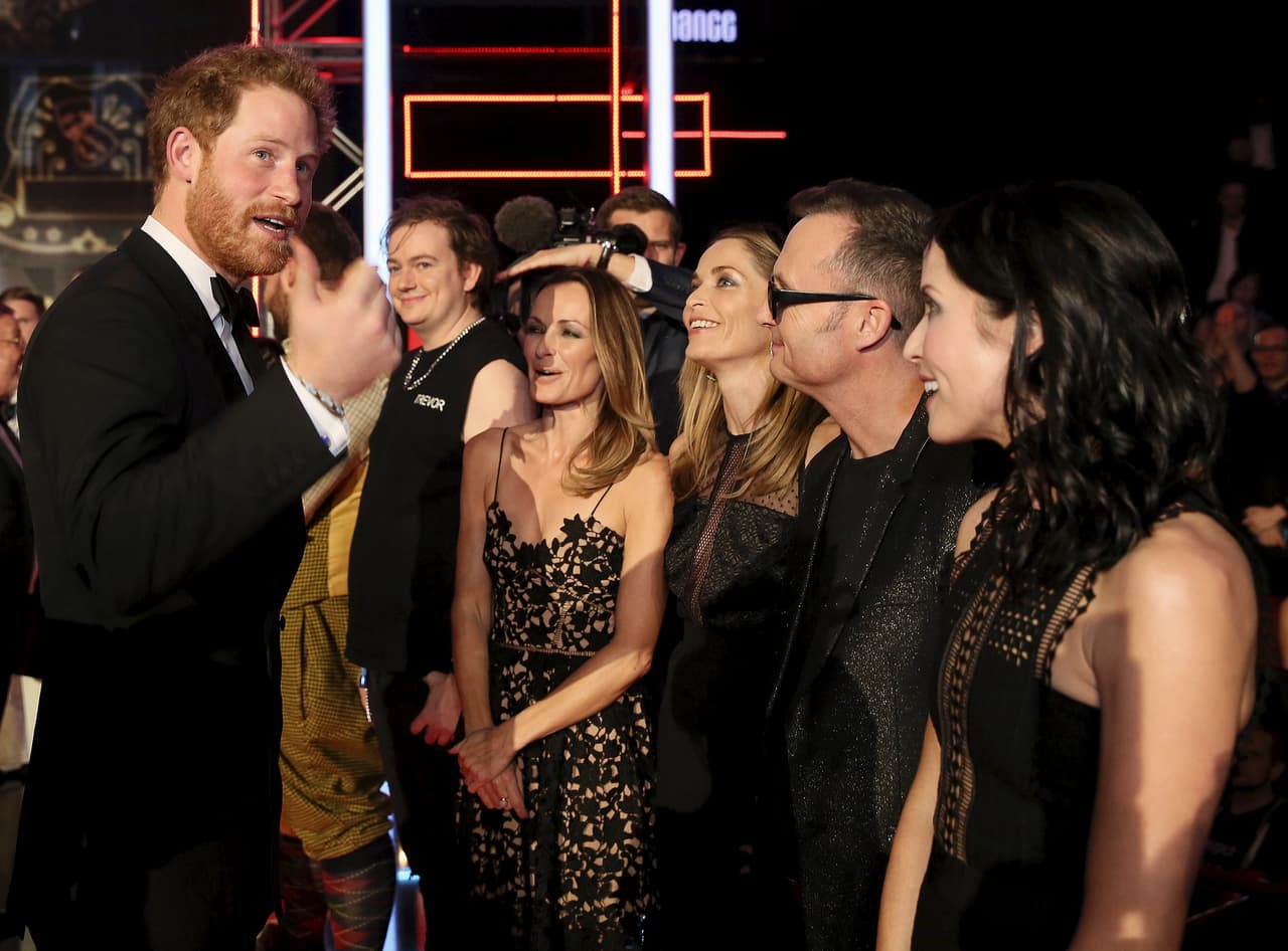 Durante esta visita, Harry y la primera dama Michelle Obama participaron de un evento para los veteranos.