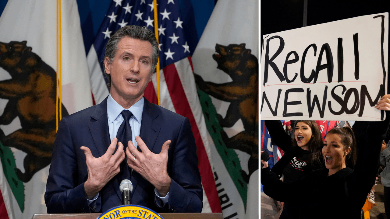 ¿Podrán destituir al gobernador de California Gavin Newsom?