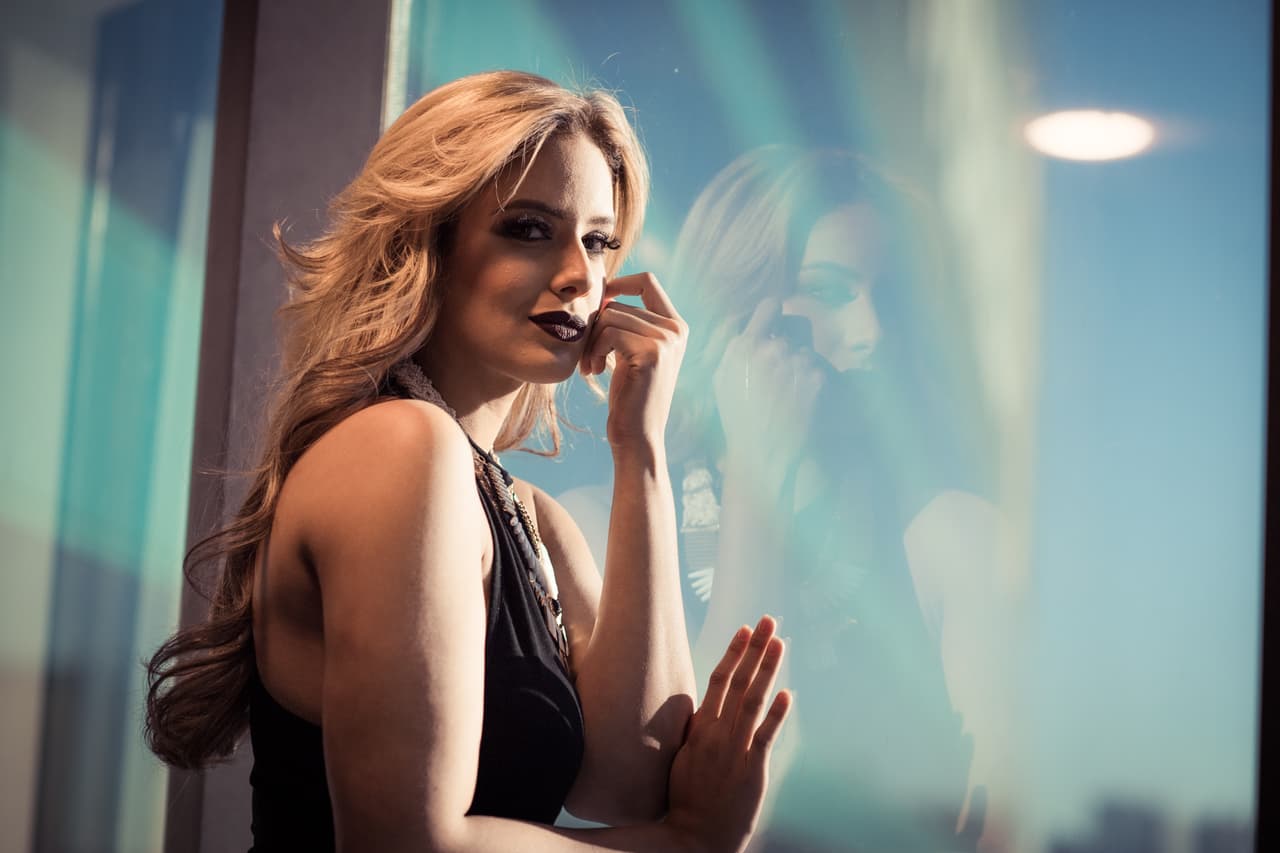 En esta sesión ella se mostró con toda la sensualidad que la caracteriza.