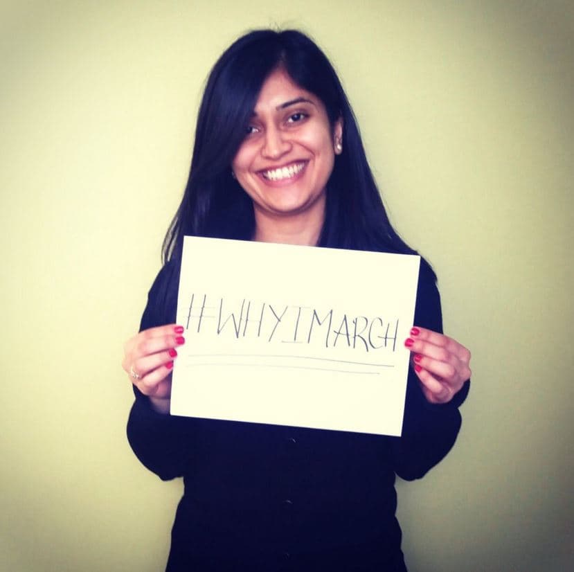 Kavita Dogra, la principal organizadora de la marcha en Toronto, comparte en su página 
<a href="http://www.wetalkwomen.org/"><u>We talk women</u></a>: “Marchamos porque nos negamos a estar en silencio de cara al odio que nos ha amenazado, insultado y demonizado a tantas de nosotras”.