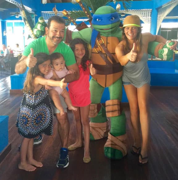 Bárbara Bermudo y su familia se fueron a unas merecidas vacaciones.