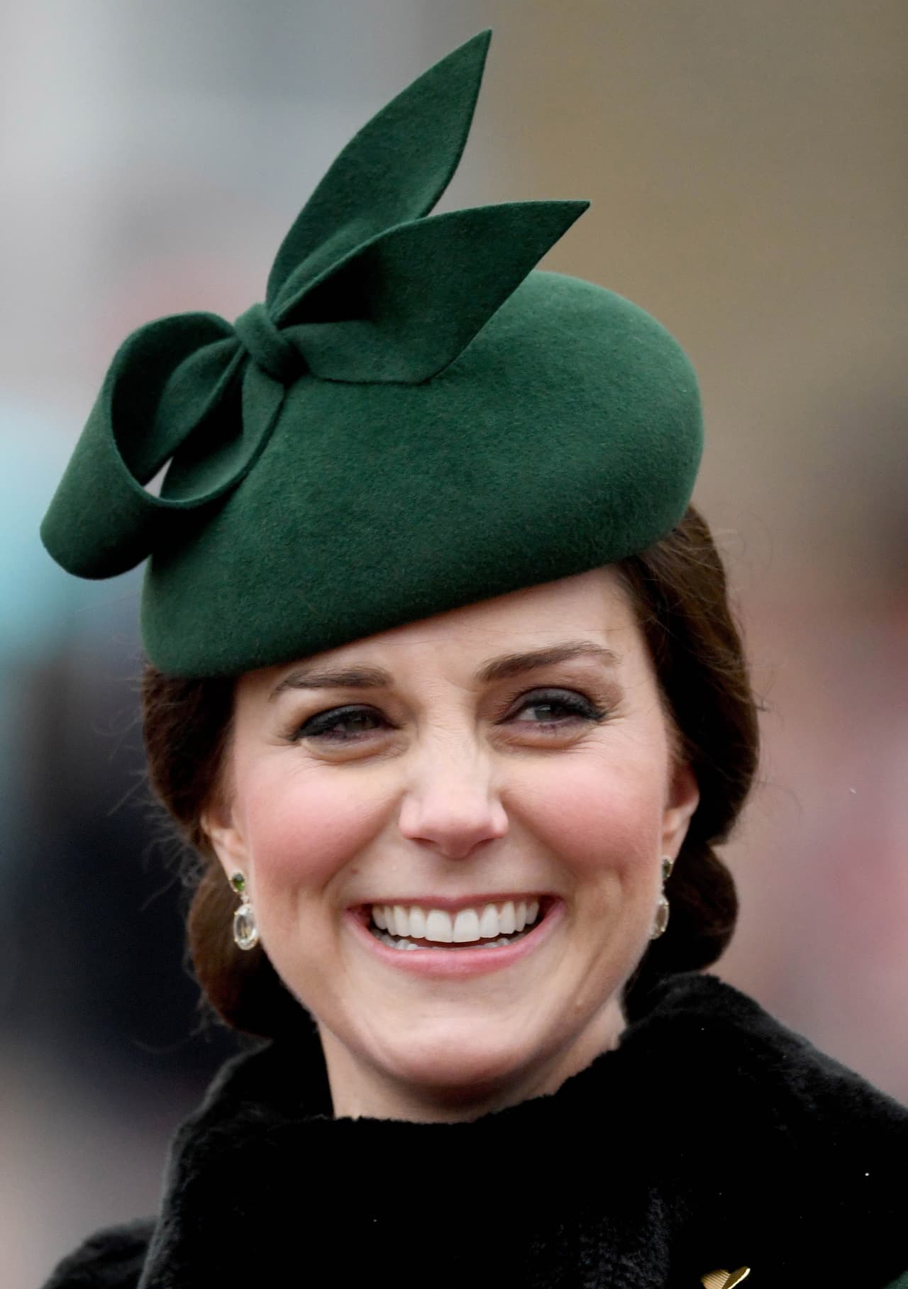 Kate y Guillermo lucieron siempre sonrientes y cercanos al público durante el evento.