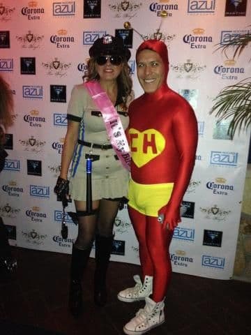 Y este Chapulín Colorado, muy bien acompañado, lo envió Luis M. Rodriguez por Twitter.