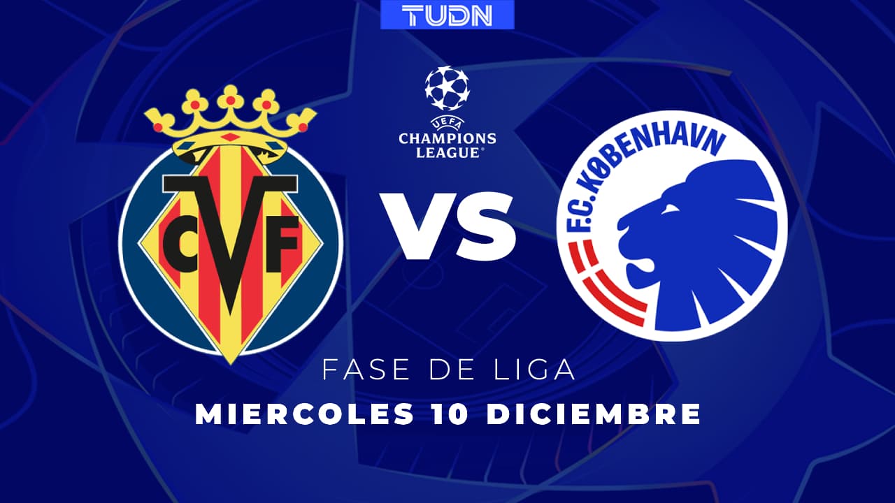 A salir del sótano: Así puedes ver el Villarreal vs. Copenhague