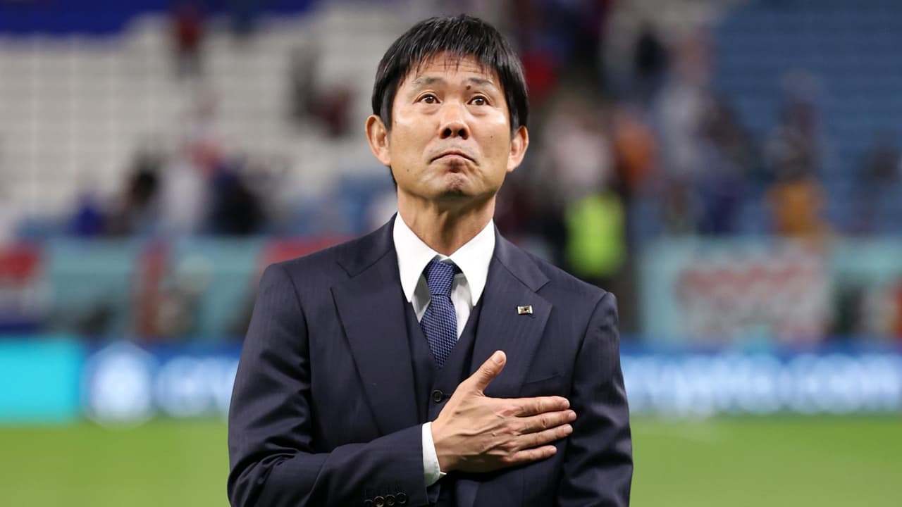 Hajime Moriyasu seguirá como DT de Japón tras su gran Mundial en Qatar 2022