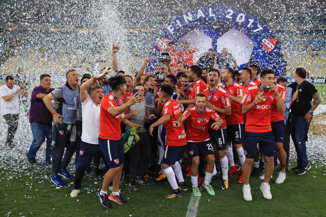 <b>6. Independiente de Avellaneda - </b>el Rojo llegó a 19 títulos internacionales en su historia, marcando un punto muy alto.