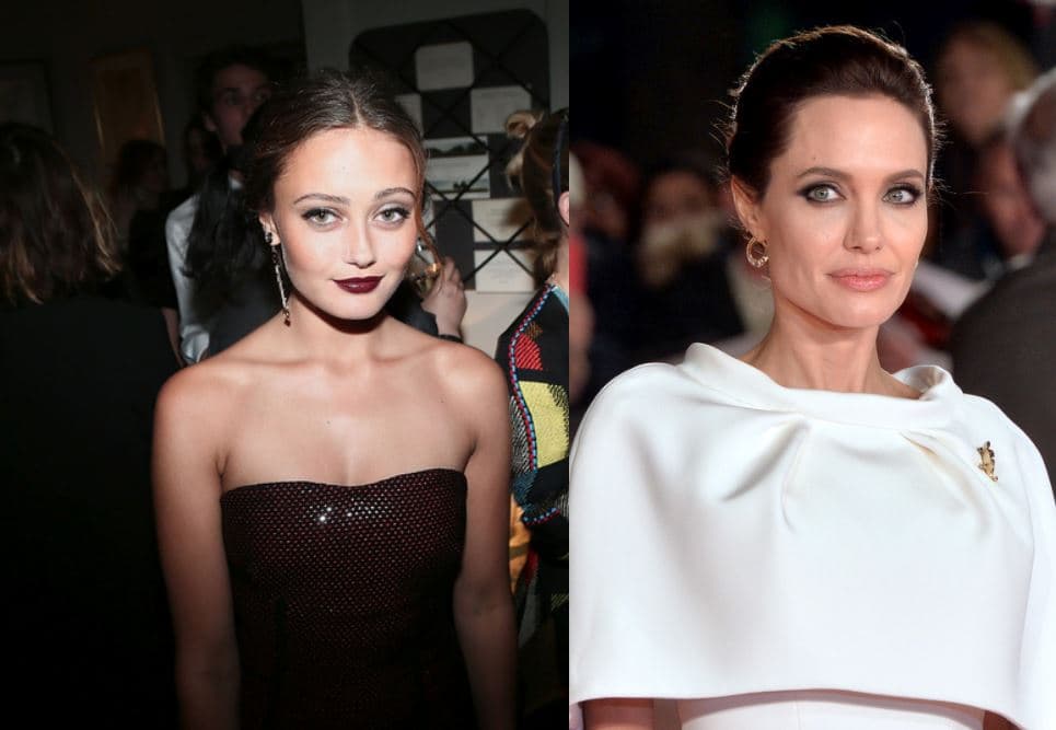 Este hecho es el que más ha sorprendido, pues Pitt estaría yendo detrás de la versión 21 años más joven de su exesposa. ¡Y vaya que se parecen!