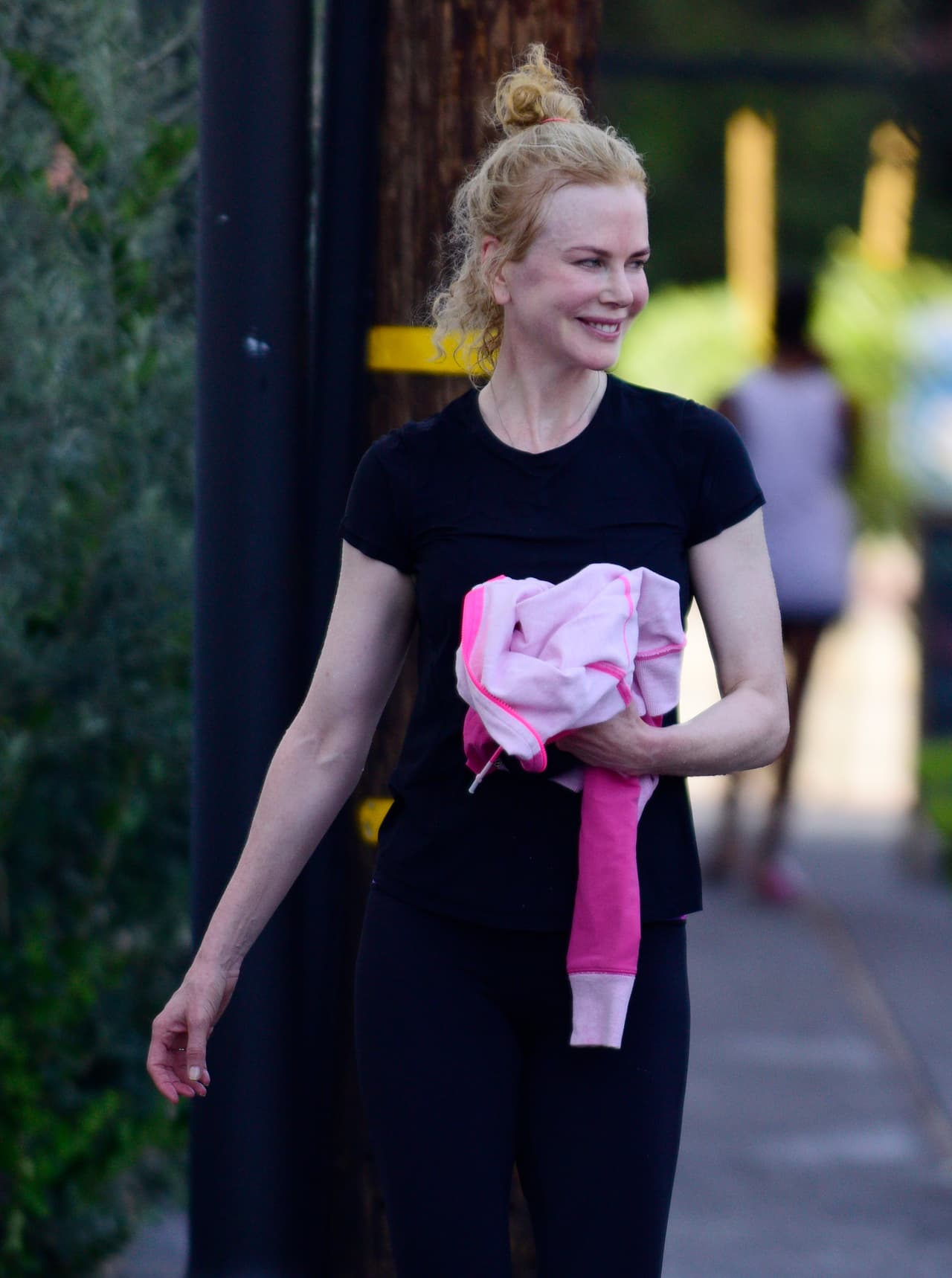 A pocos días de haber cumplido 48 año se dejó ver espectacular.