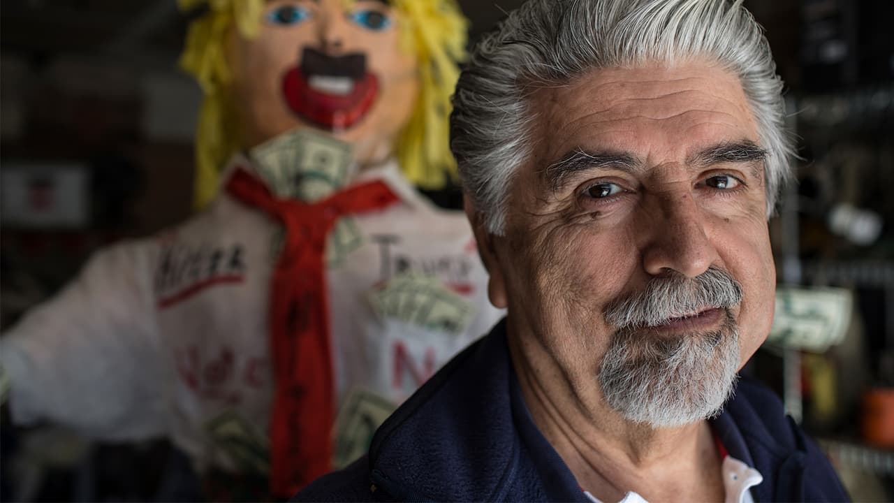 Yesterday, Republican; today, hitting Trump