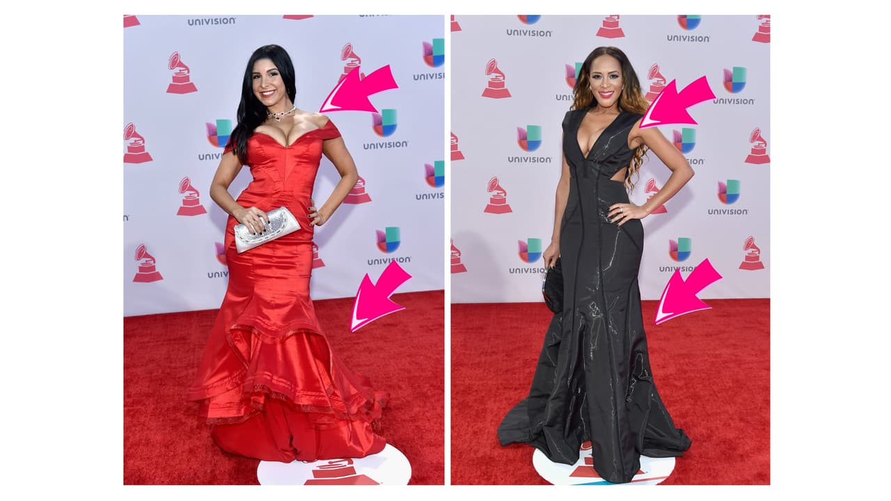 Mayra Verónica y Marger Sealey no escatimaron en sensualidad.