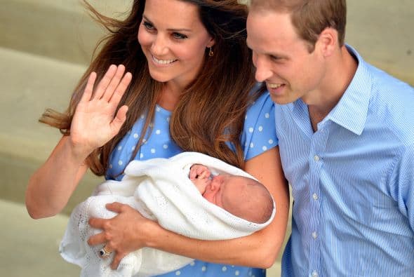 Geoge Alexander Louis es el nombre completo del primogénito de la pareja real, William y Kate.