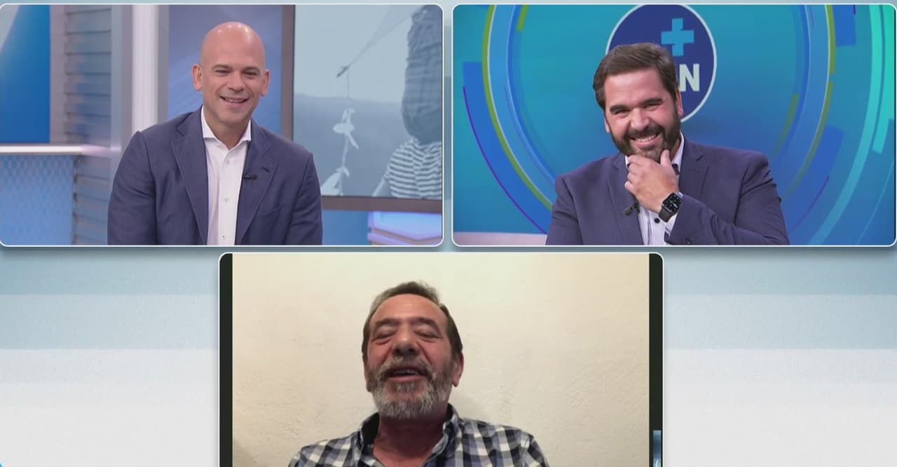 Pero no solo lo consentimos con una exquisita y bella torta de cumpleaños, Albert pudo ver a su papá en vivo desde España.