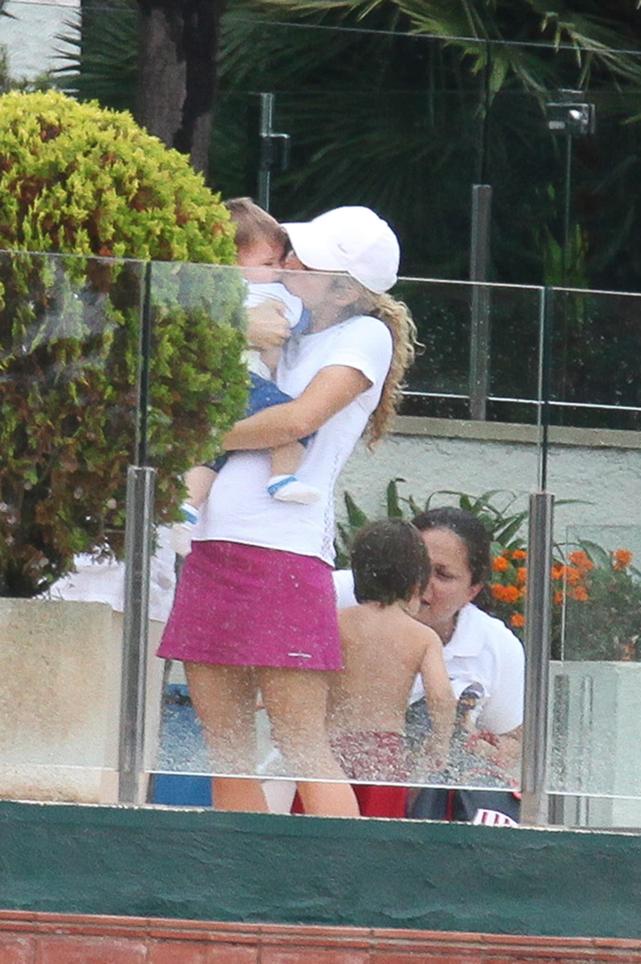 El bebé está enorme.