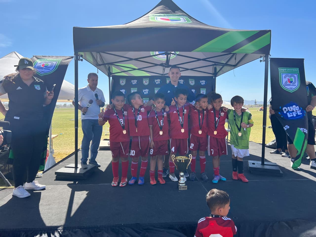 Más de 100 equipos participaron en la 20 edición de la Copa Univision, después de que la pandemia no permitiera la realización de este evento durante dos años consecutivos.