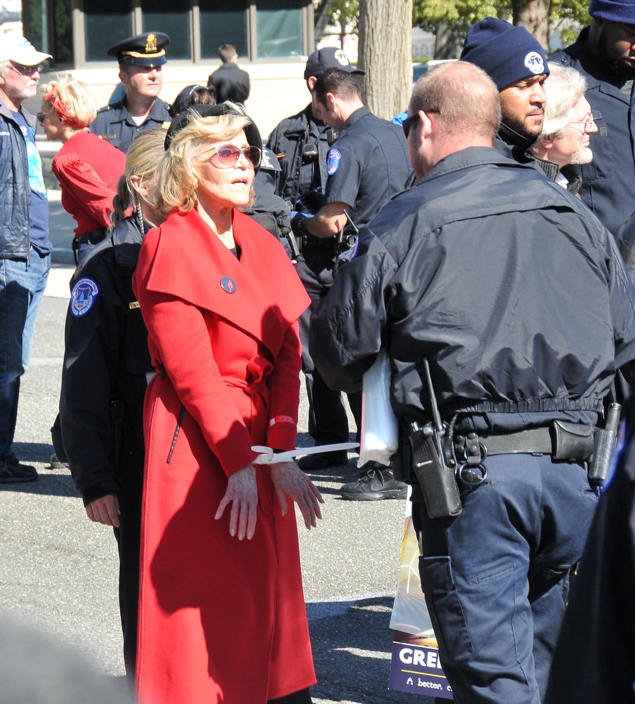 "Estaré en el Capitolio todos los viernes, llueva o truene, inspirada y animada por el increíble movimiento que han creado nuestros jóvenes", escribió la actriz en su 
<a href="https://www.janefonda.com/blog/" target="_blank">sitio oficial</a>.