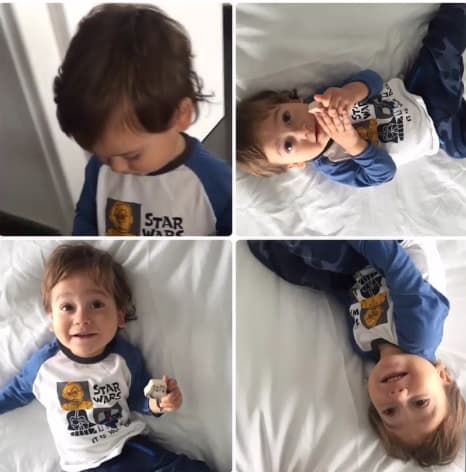 Conforme Bruce crecía las travesuras, risas y felicidad iban en aumento en casa de Satcha y Aaron. En el 2016, la llegada de Alana duplicó los bellos momentos familiares.
<br>