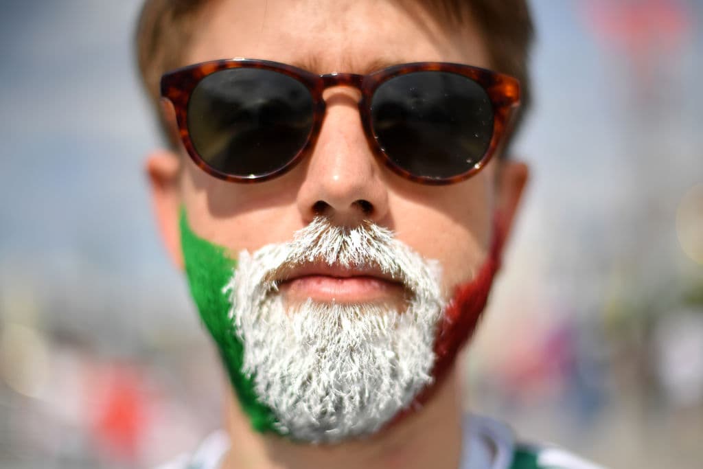 El colorido y la alegría se convirtieron en la representación de los fanáticos para el partido entre México y Suecia por el grupo F del Mundial de Rusia 2018.