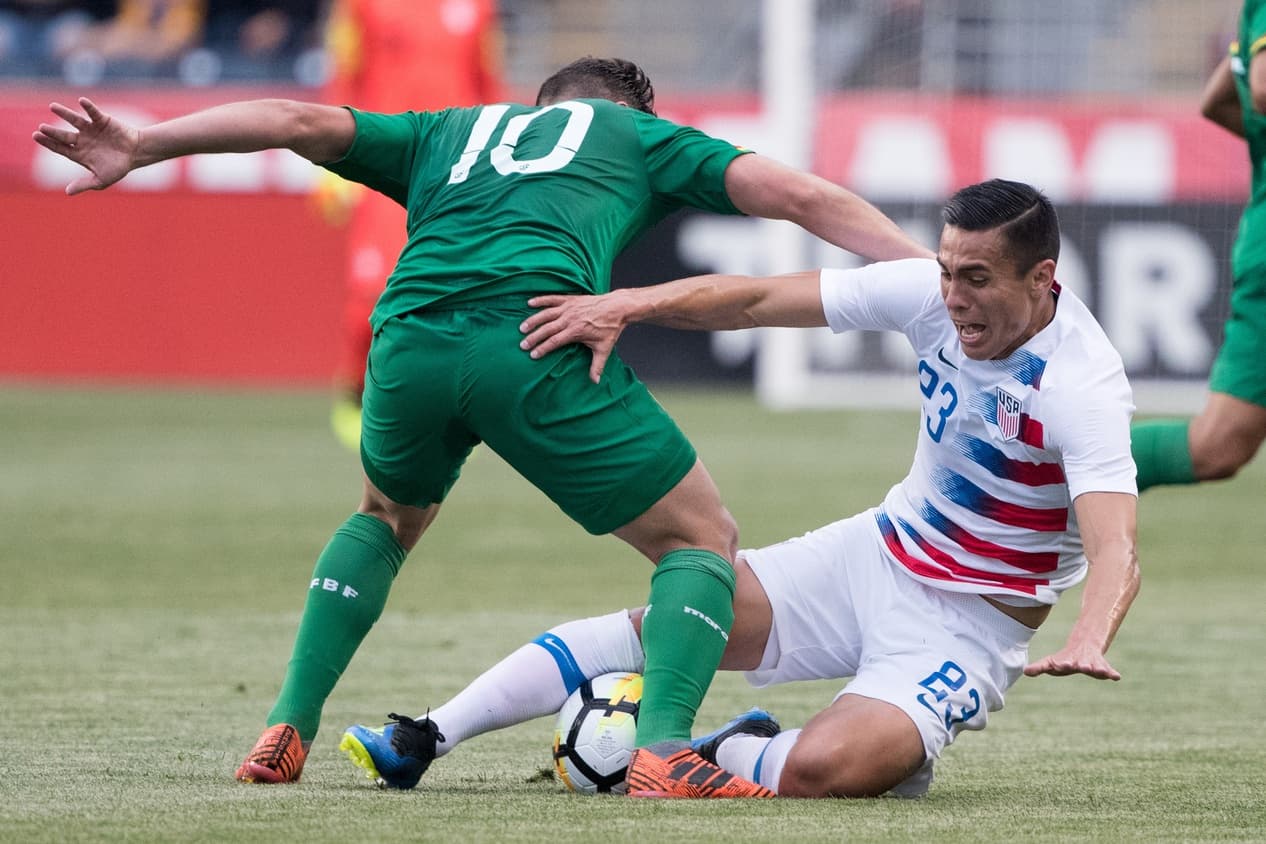 Estados Unidos tuvo seis cambios durante el partido, con lo que probó en total a 17 jugadores en un triunfo que le da confianza en el nuevo proceso y su proyecto.