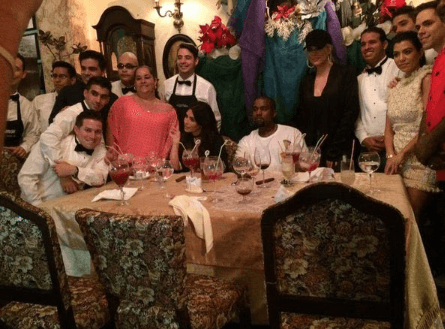 Como era de esperarse pasaron un rato agradable, con mucha comida, vino y una gran fiesta.