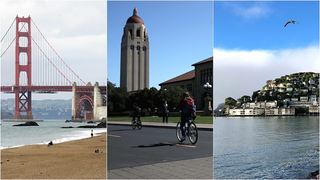 De acuerdo con las estimaciones de los último cinco años, un total de 49 condados cuentan con ingresos anuales medios por hogar arriba de los $100,000. Entre los 15 más ricos de todo el país hay cinco localizados en la zona de Virgnia y Maryland, cerca de la capital de EEUU. Otros cuatro están ubicados en la Bahía de San Francisco y cuatro más en la zona de Nueva York y Nueva Jersey.