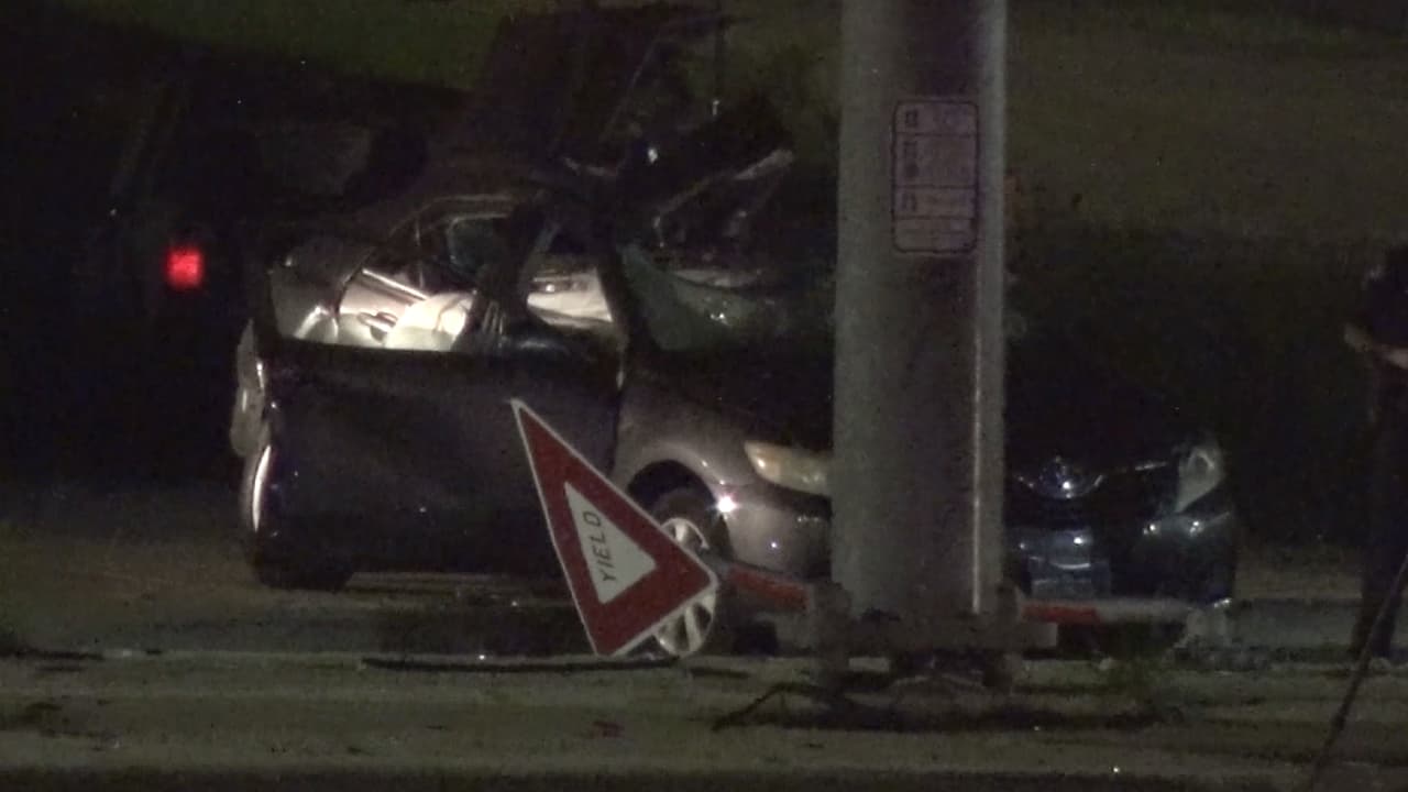 Muere conductor tras persecución policial en Pasadena: sospechoso manejaba un auto robado