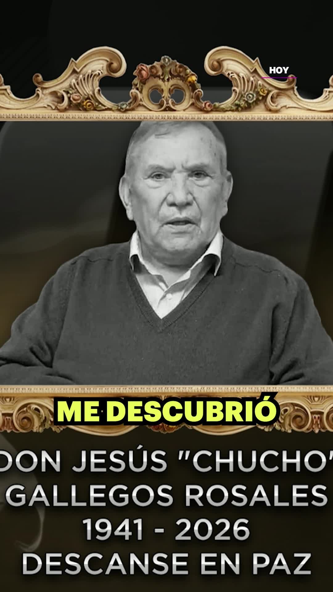 #MarthaFigueroa lamenta el fallecimiento del periodista y su descubridor #ChuchoGallegos