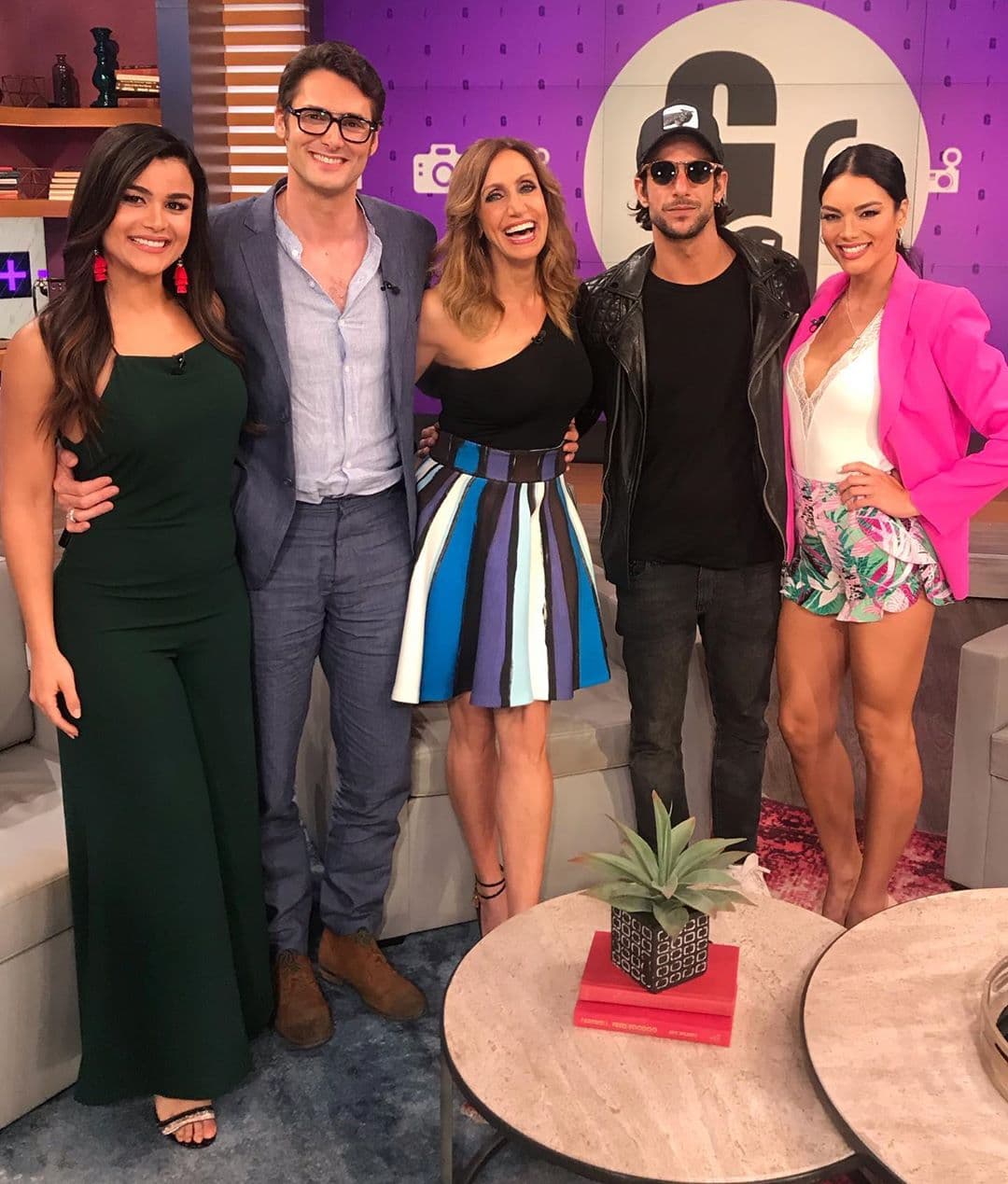 Quien tampoco desaprovechó la oportunidad de sentirse por unos instantes Doña Flor, fue Lili Estefan.