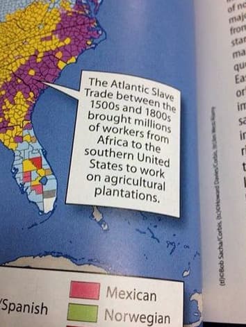 Editorial se disculpa por errónea descripción de esclavos en libro escolar