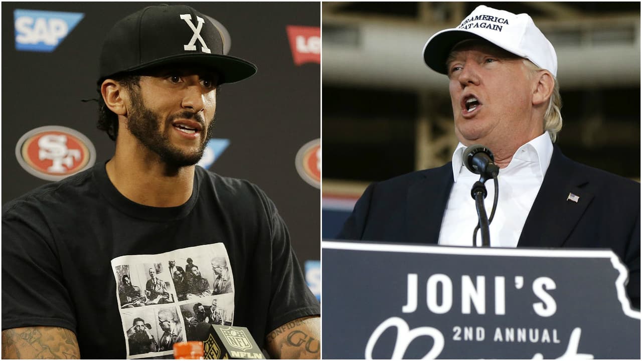 Donald Trump: "Quizás (Colin Kaepernick) debe buscar un país que sea mejor para él"