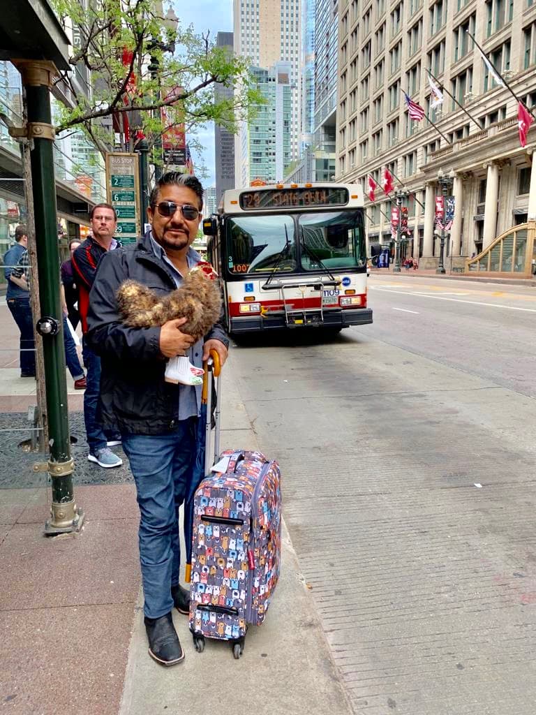 Después de esa experiencia, decidieron esperar el bus y tomarlo para conocer más lugares de 'Aurorita La Bella'.