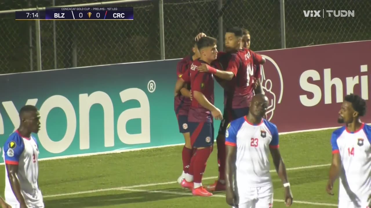 ¡Se abre el marcador! Gol de Manfred Ugalde para los ticos