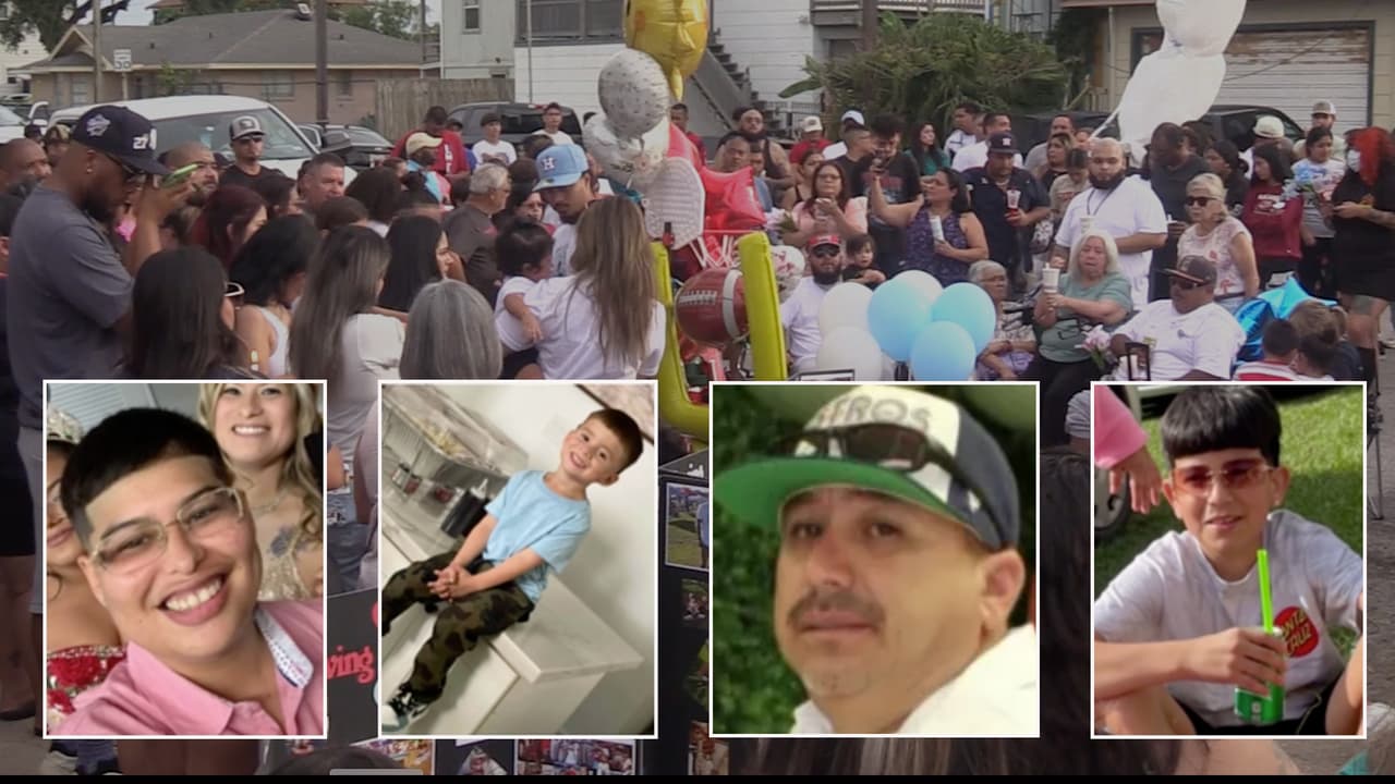 Decenas de personas se dieron cita el sábado 13 de agosto 
<b><a href="https://www.univision.com/local/houston-kxln/un-accidente-de-transito-entre-una-camioneta-y-un-carrito-de-golf-deja-cuatro-personas-muertas-en-galveston-video" target="_blank">en el mismo lugar donde perdieron la vida Felipe Bentancur</a></b>, Destiny Uvalle, Brailyn Cantu y Kaisyn Bentancur, para honrar su memoria en una vigilia.