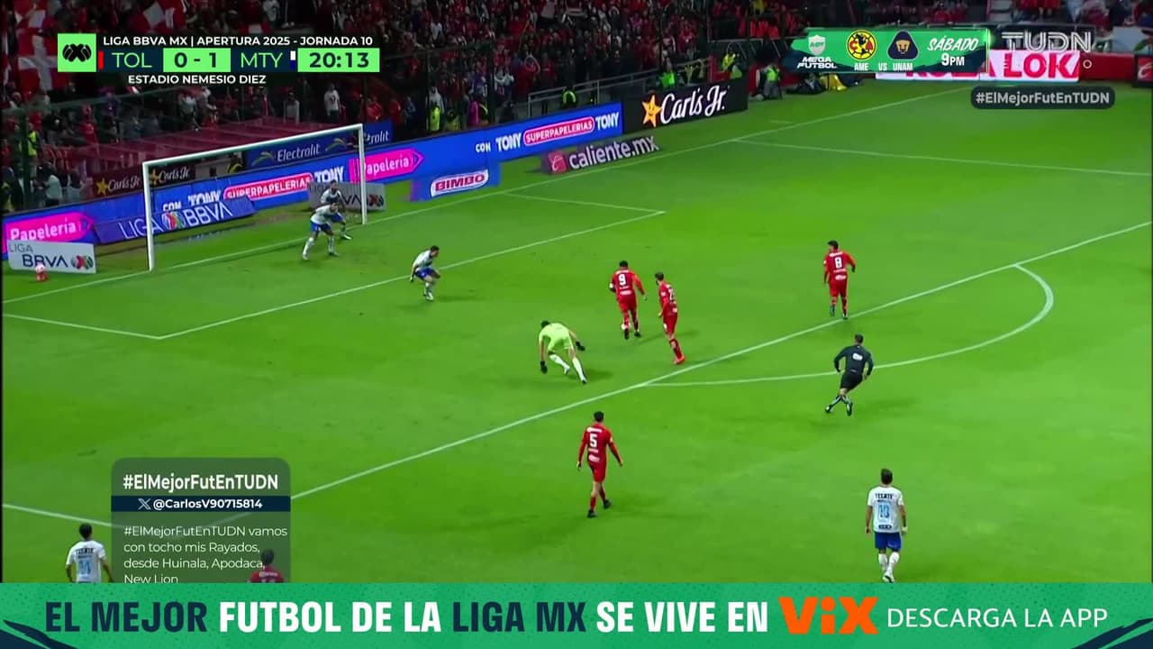 ¡Qué hiciste Vega! Alexis tenía el empate y se salva Rayados de milagro