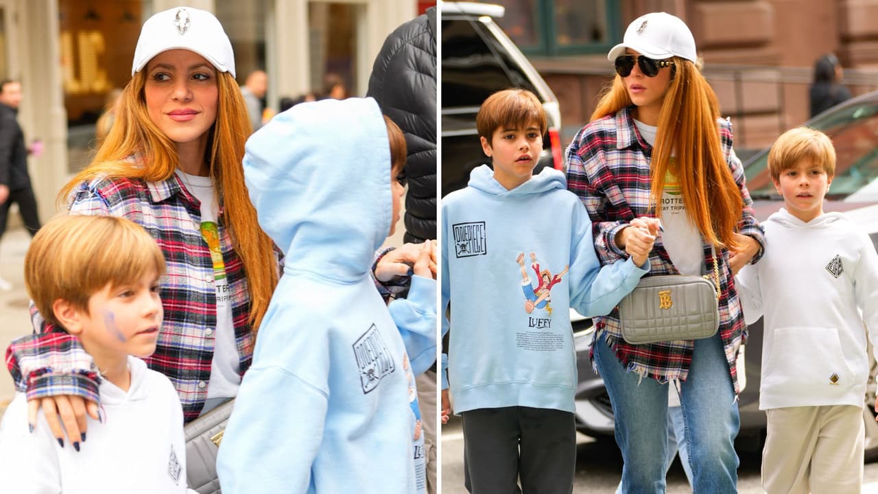 Shakira vuelve a Barcelona con sus hijos tras cantar junto a ellos su tema contra Piqué