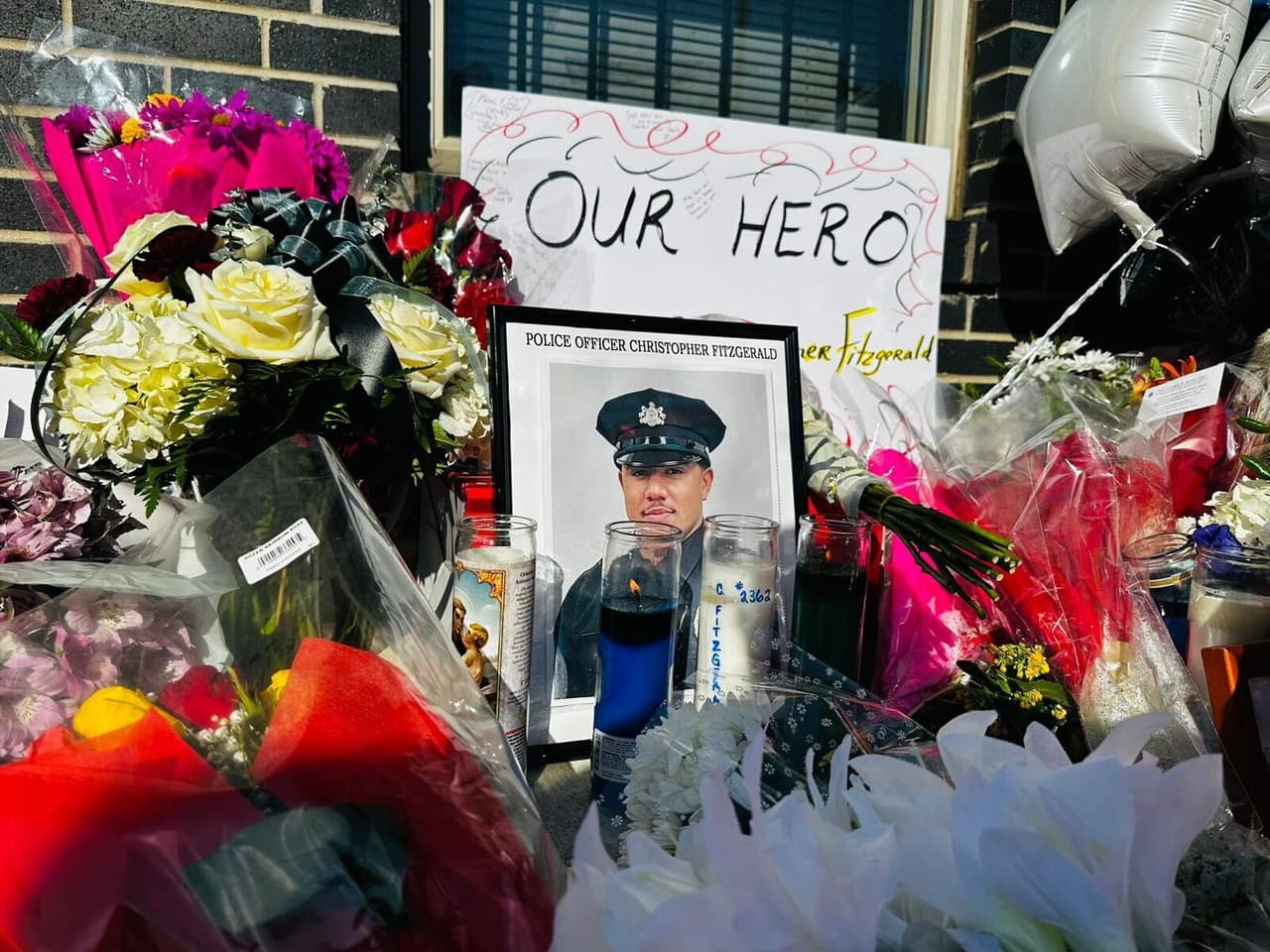 Homenaje póstumo: Filadelfia tendrá la calle Sgto. Christopher Fitzgerald, oficial de la policía asesinado en el cumplimiento del deber 