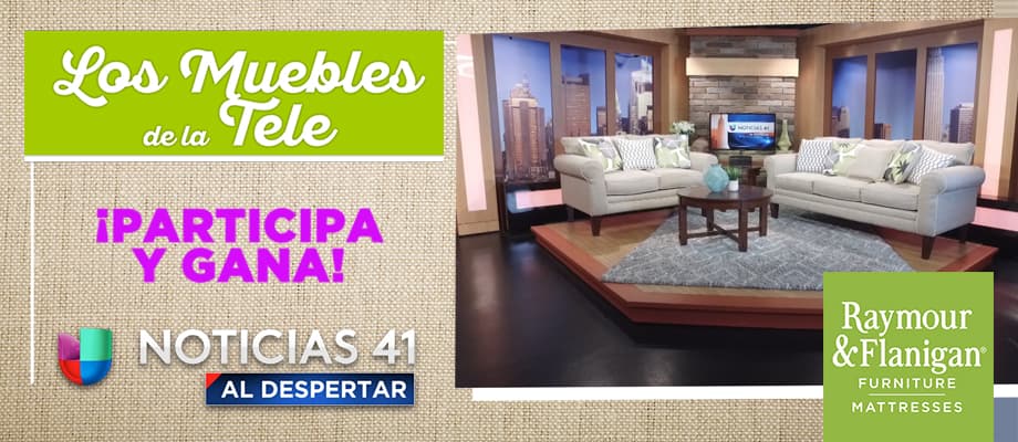 ¡Gánate los muebles que ves en la televisión! 