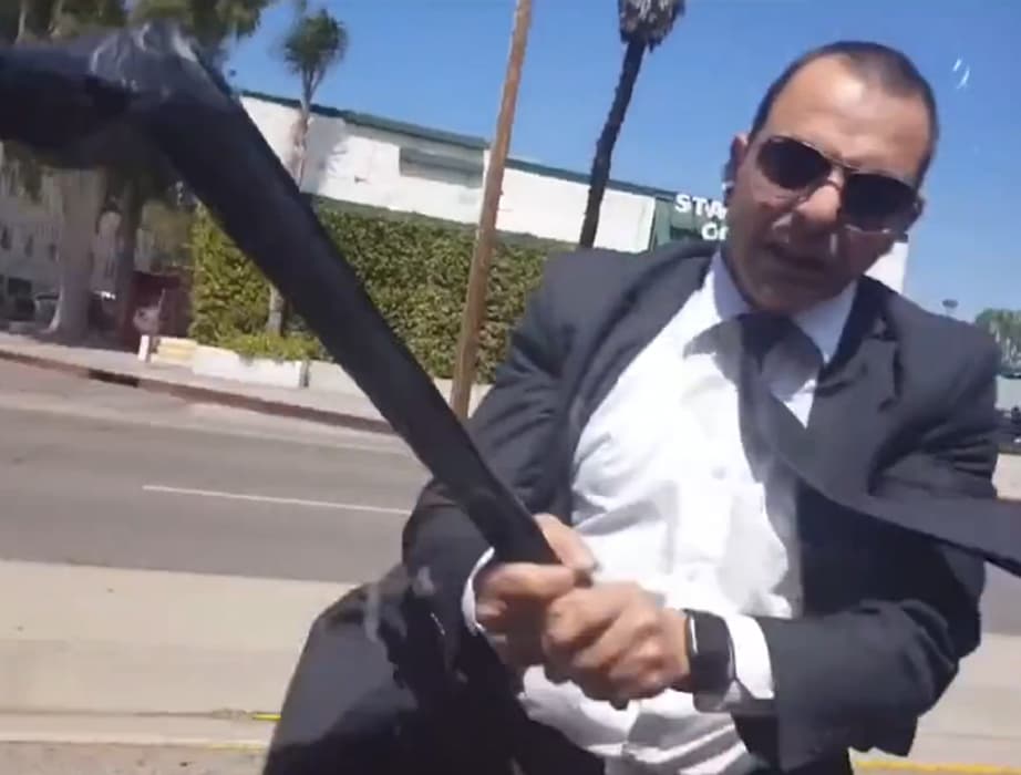 Imágenes que muestran por qué llaman a Los Ángeles la capital de la furia al volante