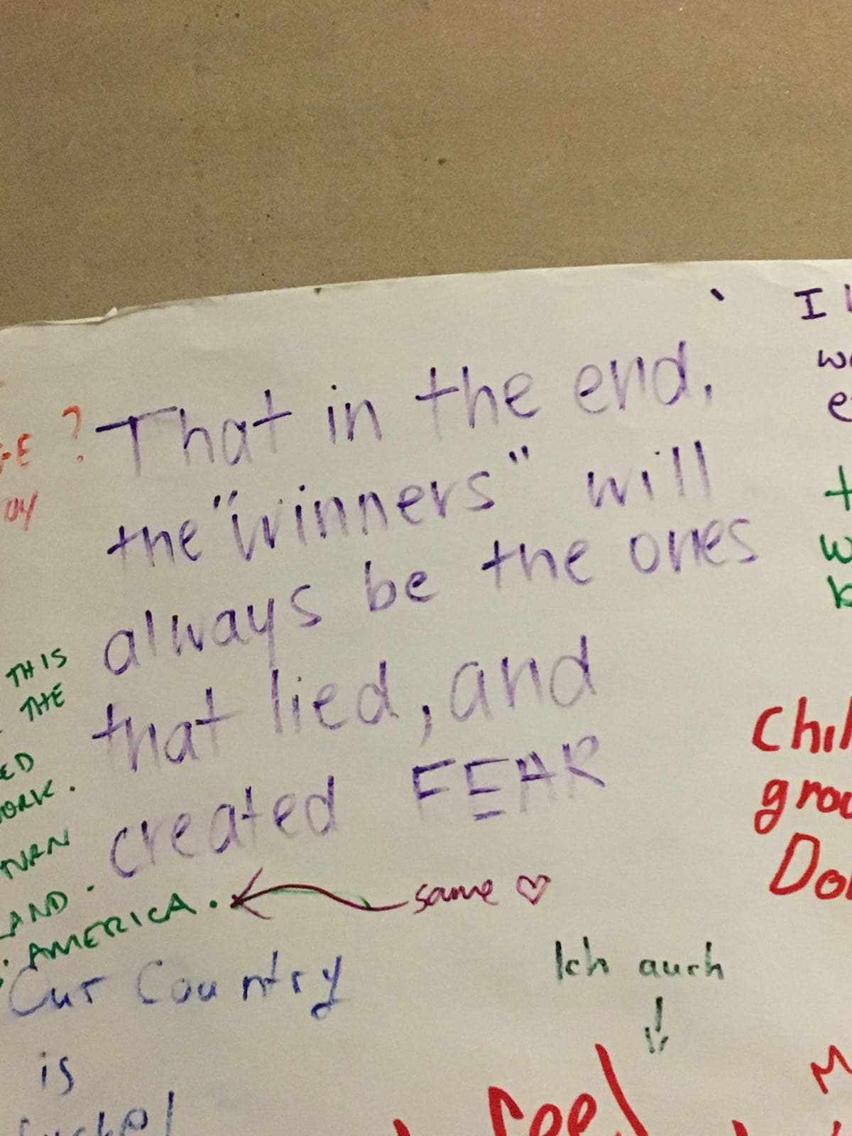 Mensajes en el Massachusetts Institute of Technology.