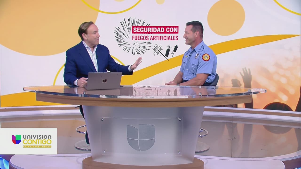 Recomendaciones para el uso seguro de fuegos artificiales
