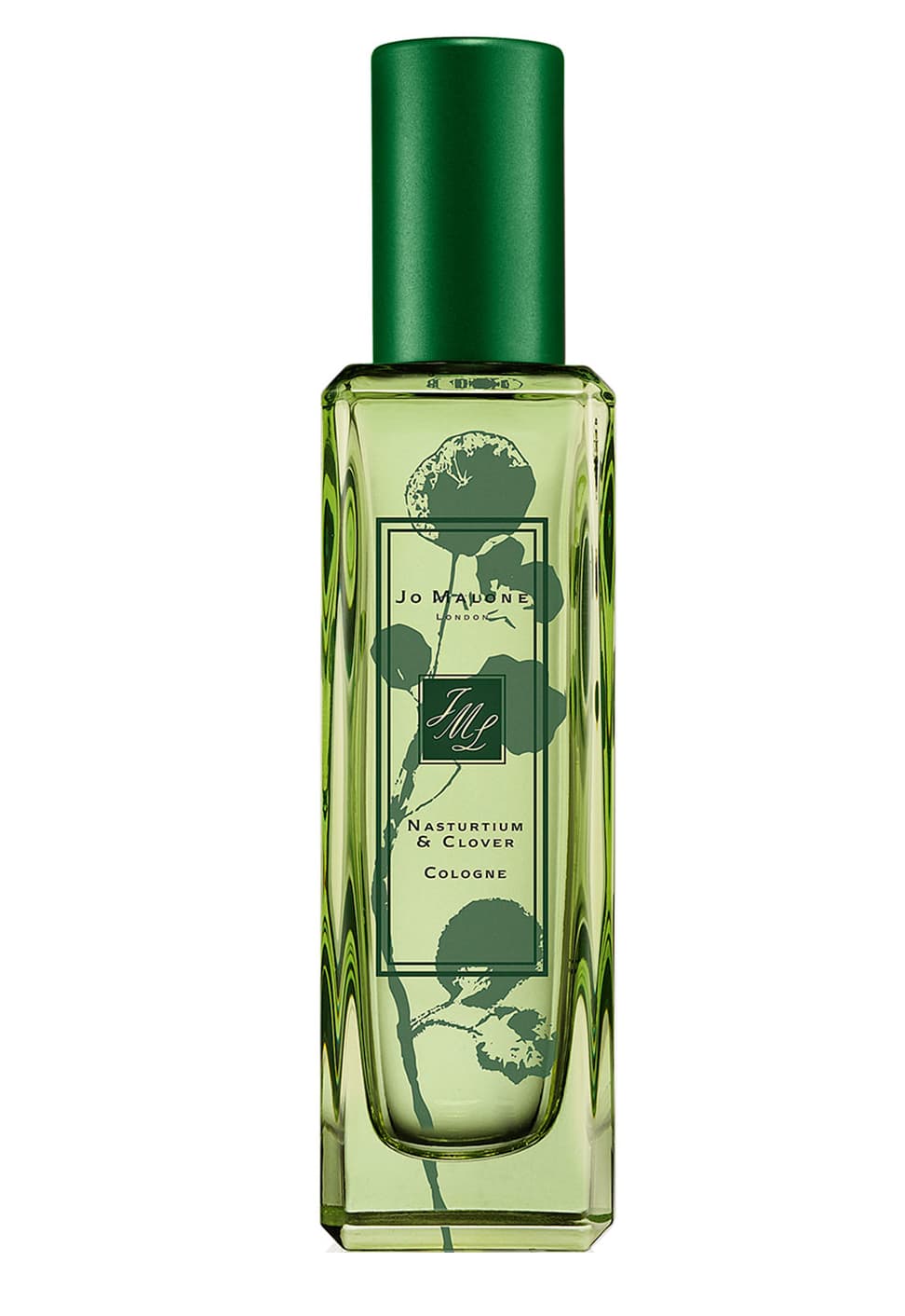 Nasturtium & Clover Cologne es una edición limitada de Jo Malone que destaca por ser como si estuvieras oliendo un delicioso herbario. Los tréboles recién cortados mezclado con pimienta, limón y pétalos de jazmín son los ingredientes clave. Es fresca y limpia, ideal para la primavera y el verano.