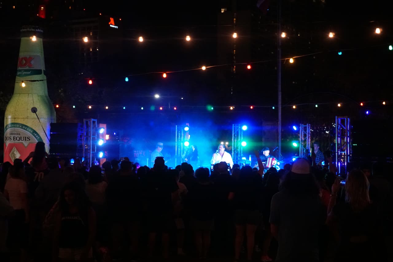 Ram Herrera, Los Banger Broz and Jorge Alejandro took the stage inside La Villita.