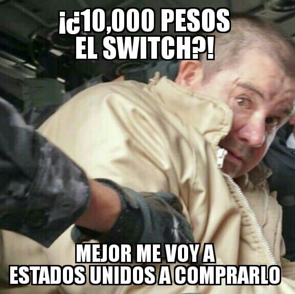 Hasta la comunidad gamer hizo bromas con el precio de la nueva consola de Nintendo