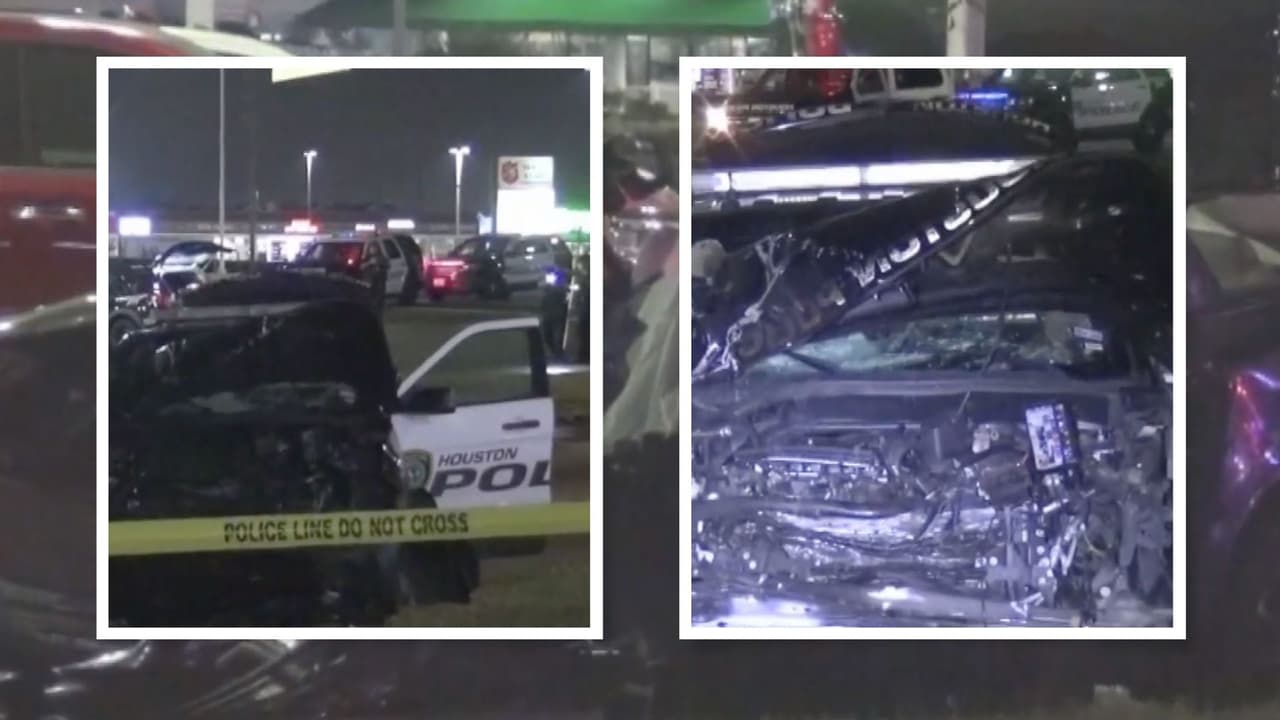 Una conductora inocente resulta herida durante una persecución en Houston: la policía la chocó por accidente