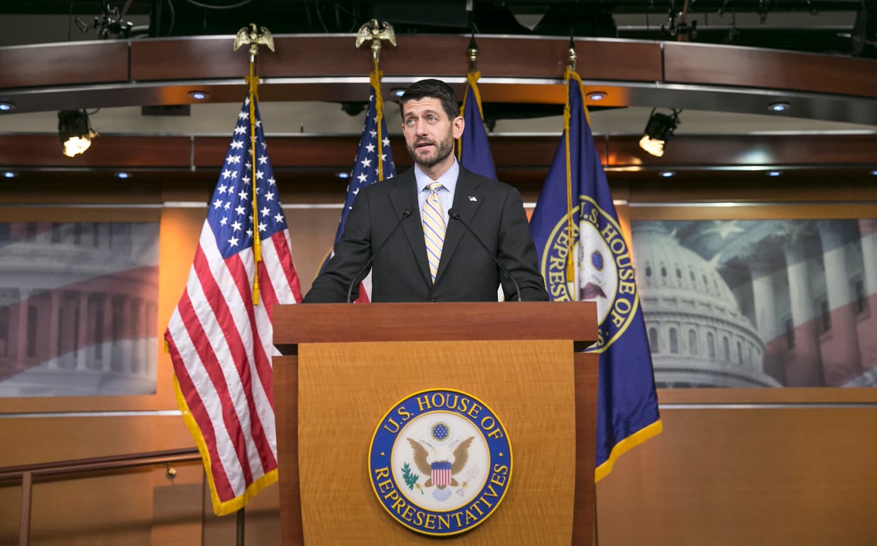 Ryan anuncia acuerdo presupuestario y fiscal con la Casa Blanca 