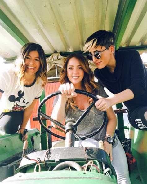 Las risas y la diversión están aseguradas cuando estan las tres juntas.