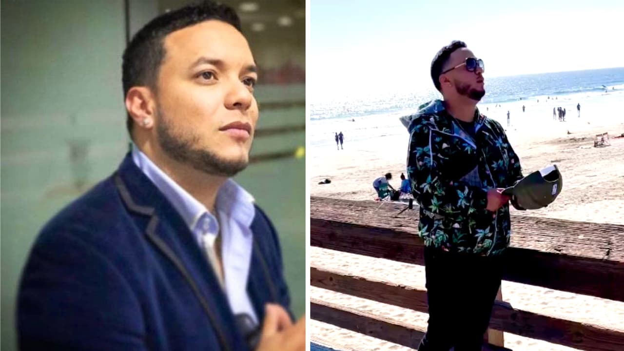 Lorenzo Méndez sorprende pidiendo dinero en la playa: una mujer le dio un billete en su gorra