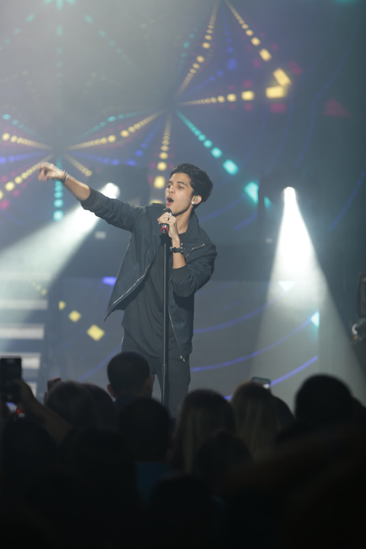 Y claro, también animaron al público.